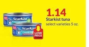 Hy-Vee Starkist tuna offer