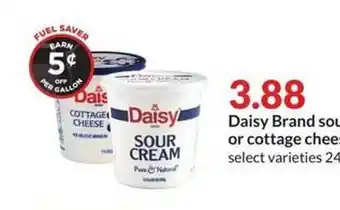 Hy-Vee Daisy brand sour cream cottage cheese offer