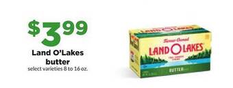 Hy-Vee Land o'lakes butter offer