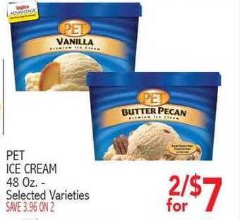 Ingles Markets Pet ice cream offer
