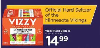 Cub Foods Vizzy hard seltzer offer