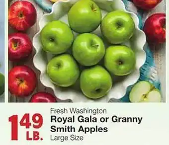 Market Street Royal gala or granny smith apples offer