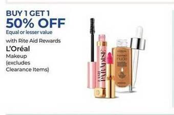 Rite Aid L'oréal offer