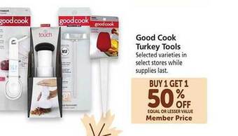 Safeway Good cook turkey tools offer