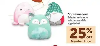 Safeway Squishmallow select varieties offer