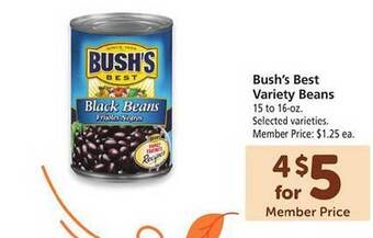 Safeway Bush's best variety beans offer
