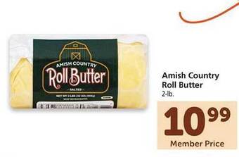 Safeway Amish country roll butter offer