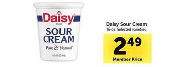 Safeway Daisy sour cream offer