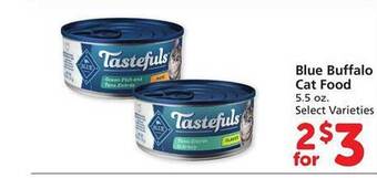 Safeway Blue buffalo cat food offer