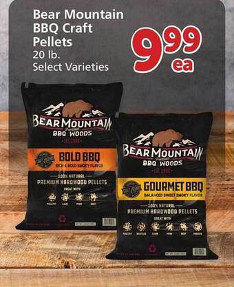 Safeway Bear mountain bbq craft pellets offer