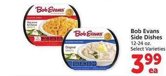 Safeway Bob evans side dishes offer