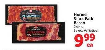 Safeway Hormel stack pack bacon offer