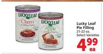 Safeway Lucky leaf pie filling offer