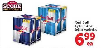 Safeway Red bull offer