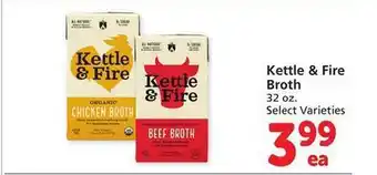 Safeway Kettle & fire broth offer