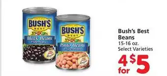 Safeway Bushs's best beans offer