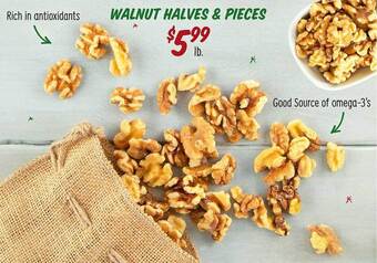 Sprouts Farmers Market Walnut halves & pieces offer