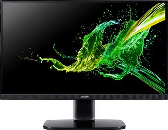 Best Buy Acer - ka242yabi 23.8 full hd va monitor -amdfreesync-75hz refresh rate, 1ms vrb (hdmi port 1.4 & vga port) offer