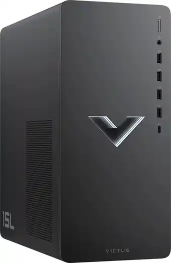 Best Buy Hp - victus gaming desktop - intel core i3-12100f - 8gb memory - nvidia geforce gtx 1650 - 512gb ssd - mica silver offer
