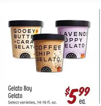 Sprouts Farmers Market Gelato boy gelato offer