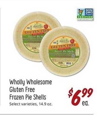 Sprouts Farmers Market Wholly wholesome gluten free frozen pie shells offer