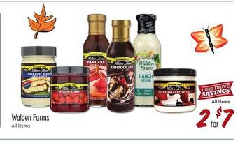 Sprouts Farmers Market Walden farms offer