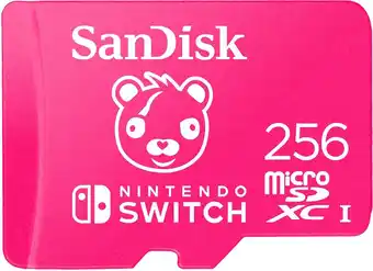 Best Buy Sandisk - 256gb microsdxc uhs-i memory card for nintendo switch fortnite edition offer