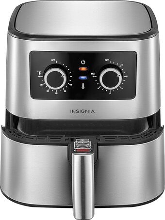 Best Buy Insignia™ - 5 qt. analog air fryer - stainless steel offer