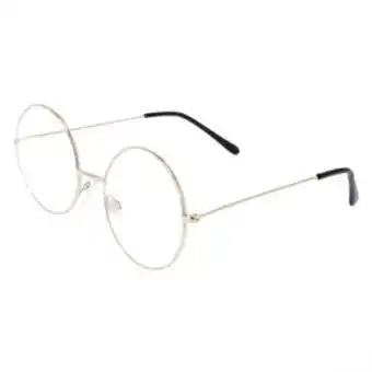 Claire's Silver round clear lens frames offer