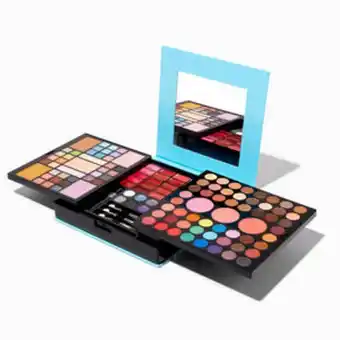 Claire's Blue stud mega makeup set offer