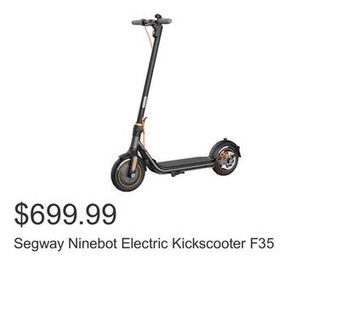 Costco Segway ninebot electric kickscooter f35 offer
