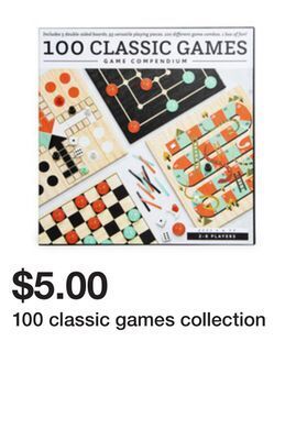 Five Below 100 classic games collection offer