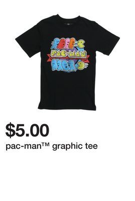 Five Below Pac-man™ graphic tee offer