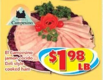 Savers Cost Plus Deli style cooked ham offer