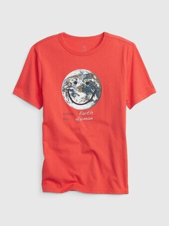 Gap Kids 100% organic cotton graphic t-shirt offer