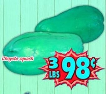 Savers Cost Plus Chayote squash offer