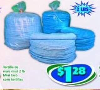 Savers Cost Plus Mini taco corn tortillas offer