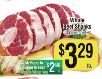 Big Saver Foods Whole Beef Shanks offer