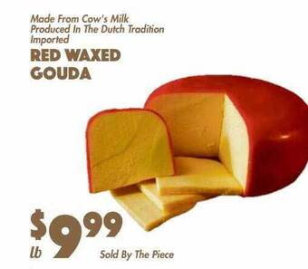 The Food Emporium Red waxed gouda offer
