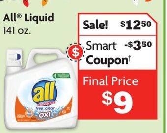 Family Dollar All® liquid offer