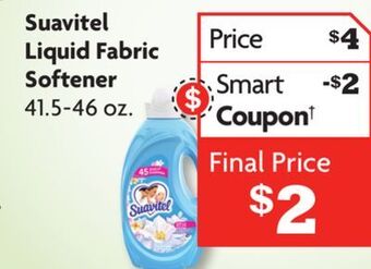 Family Dollar Suavitel liquid fabric softener offer