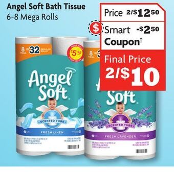 Family Dollar Angel soft bath tissue offer