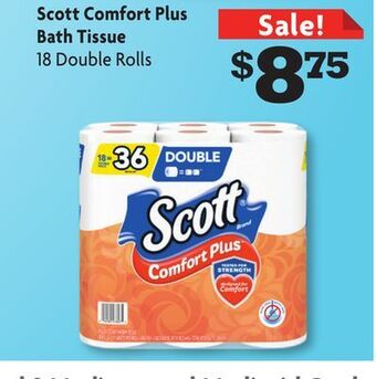 Family Dollar Scott comfort plus bath tissue offer