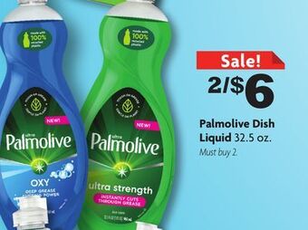 Family Dollar Palmolive dish liquid offer
