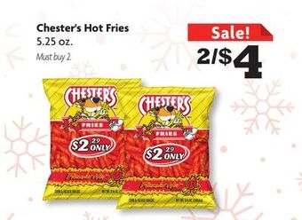 Family Dollar Chester's hot fries offer