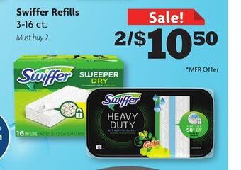 Family Dollar Swiffer refills offer