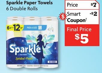 Family Dollar Sparkle paper towels offer