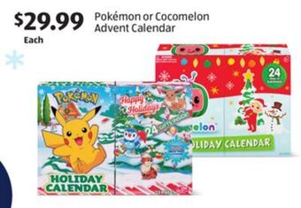 Aldi Pokémon or cocomelon advent calendar offer