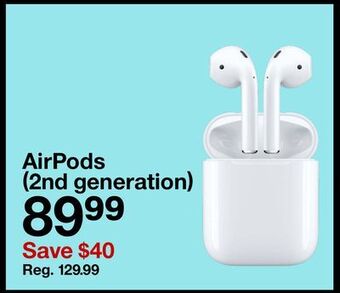 Target Airpods (2nd generation) offer
