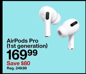 Target Airpods pro (1st generation) offer